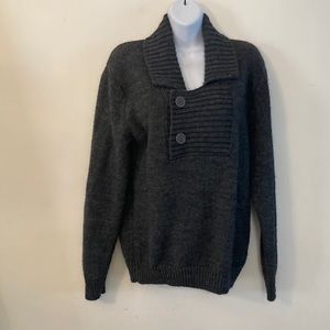 Benetton Acrilico,Lana-wool, alpaca gray sweater